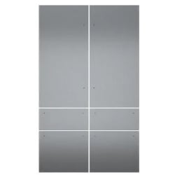 Door Panel Kit 48'' French Door Bottom Mount Refrigerator, Stainless Steel - panel kit view