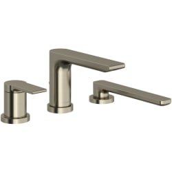 3-Hole Deck Mount Tub Filler Trim  - Fresk™ 3-Hole Deck Mount Tub Filler Trim with Hand Shower in Brushed Nickel view
