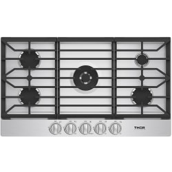 36 Inch Built-In Gas Cooktop  - 36 Inch Gas Cooktop view