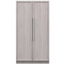Side-by-Side Column Set with 24 Inch Refrigerator and 24 Inch Freezer Panel Ready - Column Set view