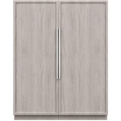 Side-by-Side Column Set with 36 Inch Refrigerator and 30 Inch Freezer Panel Ready - Column Set view