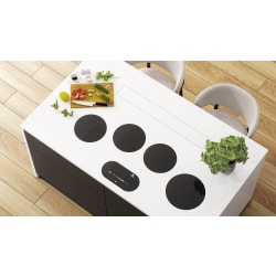 Four Burner Modular Induction Cooktops  - Rushmore Induction Burners - 1 Large Burner, 3 Medium Burner view