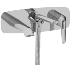 Wall Mount Tub Filler Trim  - Venty Wall Mount Tub Filler Trim with Hand Shower view