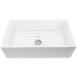 33 Inch White Fireclay Farmhouse Kitchen Sink  - 33 Inch White Fireclay Farmhouse Kitchen Sink view