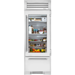 30 Inch Bottom Freezer Refrigerator Column  - 30 Inch Bottom Freezer Refrigerator Column in Front View view