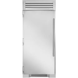 36 Inch Refrigerator Column - 36" Refrigerator Column with Solid Stainless Steel Door view