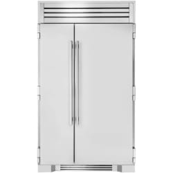 48 Inch Built-In Side by Side Refrigerator - 48" Side By Side Refrigerator with Solid Stainless Steel Doors view