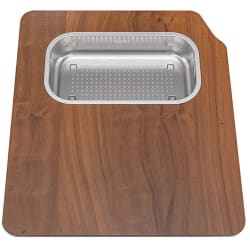 17 Inch by 19.8 Inch Chopping Board and Strainer Bowl - Tray view