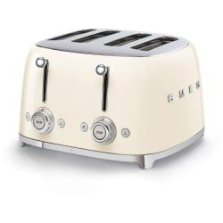 Countertop Toaster - 50's Retro Style Aesthetic 4x4 Slice Toaster view