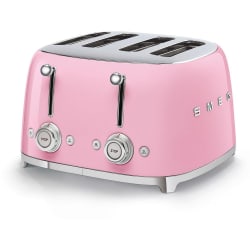 Countertop Toaster - 50's Retro Style Aesthetic 4x4 Slice Toaster view