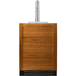 24 Inch Built-In Beer Dispenser  - 24" Overlay Ready Door Beverage Dispenser view
