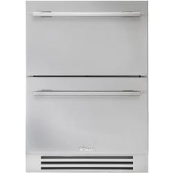 24 Inch Counter Depth Built-In Undercounter Refrigerator Drawer  - 24" Stainless Steel Refrigerator Drawers view