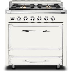 36 Inch Freestanding Dual Fuel Range  - 36 Inch Freestanding Dual Fuel Range in Front View view