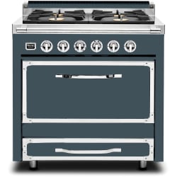 36 Inch Freestanding Dual Fuel Range  - 36 Inch Freestanding Dual Fuel Range in Front View view