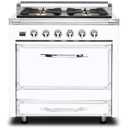 36 Inch Freestanding Gas Range - 36 Inch Freestanding Professional Dual Fuel Range view