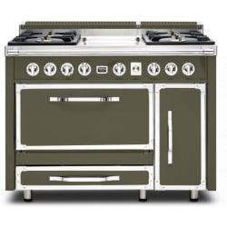 48 Inch Freestanding Dual Fuel Range  - 48 Inch Freestanding Gas Range with 4 Sealed Burners and Griddle view