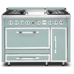 48 Inch Freestanding Dual Fuel Range  - 48 Inch Freestanding Gas Range with 4 Sealed Burners and Griddle view