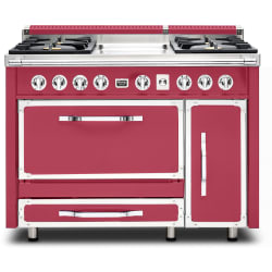 48 Inch Freestanding Dual Fuel Range  - 48 Inch Freestanding Dual Fuel Range in Front View view