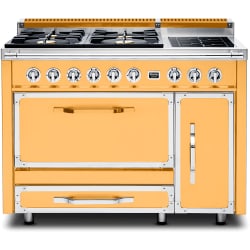 48 Inch Freestanding Dual Fuel Range  - 48 Inch Freestanding Dual Fuel Range in Front View view