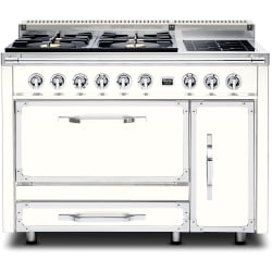 48 Inch Freestanding Dual Fuel Range  - 48 Inch Freestanding Dual Fuel Range in Front View view