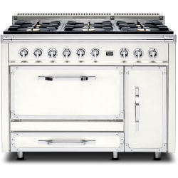 48 Inch Freestanding Dual Fuel Range  - 48 Inch Freestanding Dual Fuel Range in Front View view