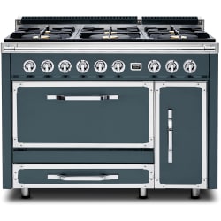48 Inch Freestanding Dual Fuel Range  - 48 Inch Freestanding Dual Fuel Range in Front View view