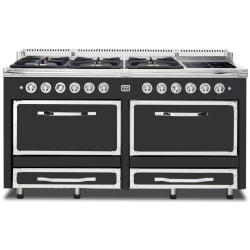 66 Inch Freestanding Dual Fuel Range - 66 Inch Tuscany Dual Fuel Range with Induction Element view