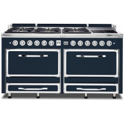 66 Inch Freestanding Dual Fuel Range  - 66 Inch Tuscany Dual Fuel Range with Induction Element view