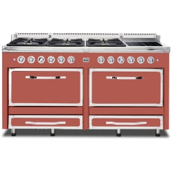 66 Inch Freestanding Dual Fuel Range  - 66 Inch Freestanding Dual Fuel Range in Spiced Cider Finish view