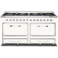 66 Inch Freestanding Dual Fuel Range  - 66 Inch Freestanding Dual Fuel Range in Front View view