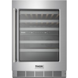 Thor Kitchen TWC24UD 24 Inch Built-In/Freestanding Dual Zone Wine