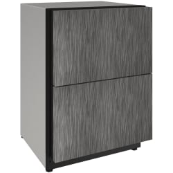 24 Inch Refrigerator Drawers - Front View (Custom Panel Required) view