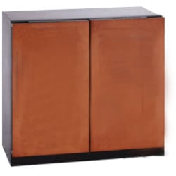 36 Inch Built-In Wine Storage  - Custom Overlay, Solid Door view