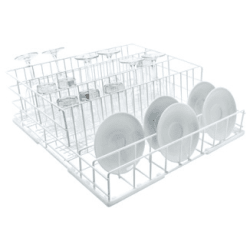 Bistro Basket for Plates and Glasses - Bistro Basket view