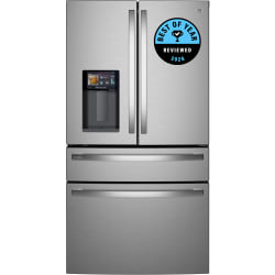 36 Inch Counter-Depth 4-Door French-Door Smart Refrigerator  - 36 Inch Counter-Depth 4-Door French-Door Smart Refrigerator view