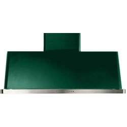 48 Inch Wall Mount Range Hood  - 48" Chimney Hood Emerald Green view