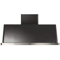 48 Inch Wall Mount Range Hood - 48" Chimney Hood Matte Graphite view