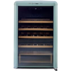 21 Inch Undercounter Single Zone Wine Cooler - Classic Retro 28-Bottle Electric Wine Cooler view