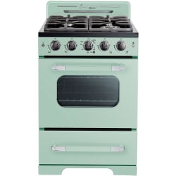 24 Inch Freestanding Gas Range  - Classic Retro 24" Convection Gas Range view