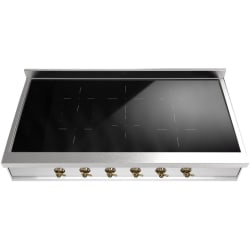 Induction Rangetop  - Nostalgie II 48 inch Built-In Induction Rangetop (Stainless Steel) view