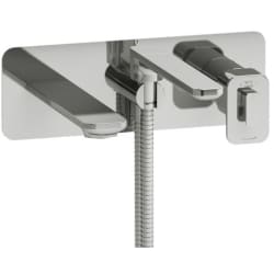 Wall Mount Thermostatic/Pressure Balance Tub Filler Trim  - Equinox™ Wall Mount Thermostatic/Pressure Balance Tub Filler Trim in Chrome view