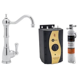 Instant Hot Filtered Water Dispenser Kit  - Polished Chrome view
