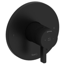 Single Lever Handle Thermostatic and Pressure Balance Trim  - Paradox™ Single Lever Handle Thermostatic and Pressure Balance Trim with 2 Functions in Black view