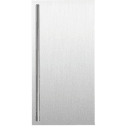 Stainless Steel Door Wrap  - Stainless Steel Door Wrap with Classic Bar Pull view