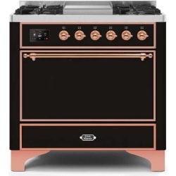 36 Inch Freestanding Dual Fuel Range - 36 Inch Freestanding Dual Fuel Range in Front View view
