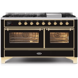 60 Inch Freestanding Dual Fuel Range  - 60 Inch Freestanding Dual Fuel Range in Front View view