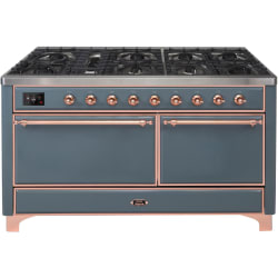 60 Inch Freestanding Dual Fuel Range  - 60 Inch Freestanding Dual Fuel Range in Front View view