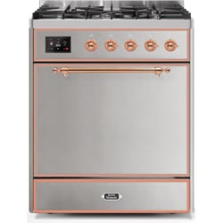 30 Inch Freestanding Dual Fuel Range  - 30 Inch Freestanding Dual Fuel Range in Front View view