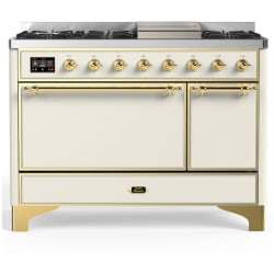 48 Inch Freestanding Solid Door Dual Fuel Range  - 48 Inch Freestanding Solid Door Dual Fuel Range view