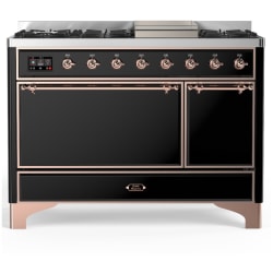 48 Inch Freestanding Solid Door Dual Fuel Range  - 48 inch Dual Fuel Range view